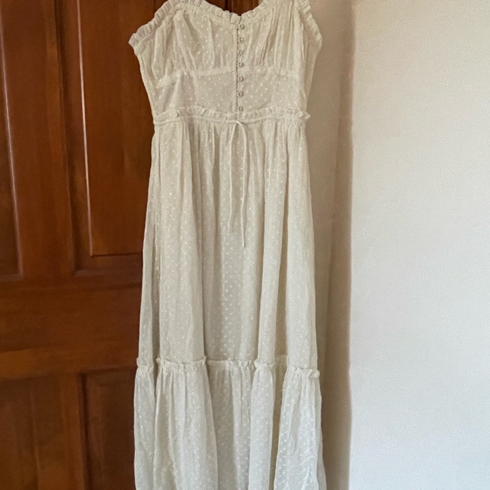 Patrons of Peace Cream Dress